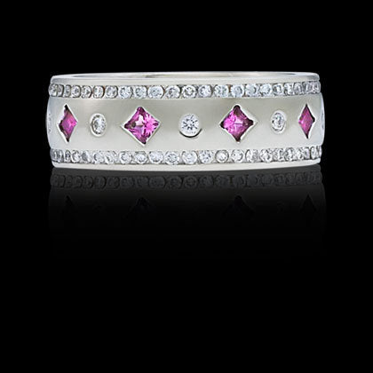 Right-Hand Ring—Pink Sapphire - Shano Designs