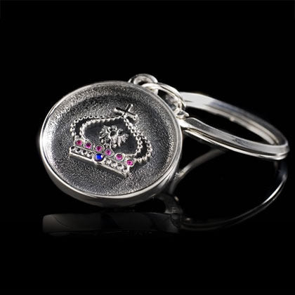 Royal Crown Key Ring - Shano Designs