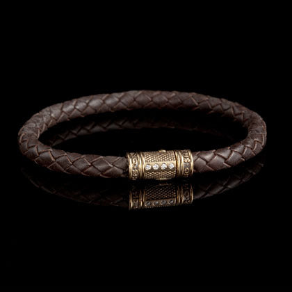 Zen Braided Leather Bracelet - Shano Designs
