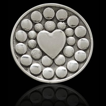Bubble Heart Ball Marker - Shano Designs