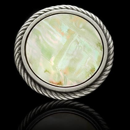 Rope Edge Mother-of-Pearl Ball Marker - Shano Designs
